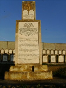 Monumentul evreilor asasinati in septembrie 1944 