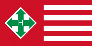 Simbolurile partidului Crucea cu sageti