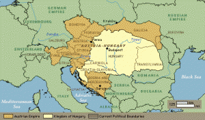 Harta Imperiului Austro-Ungar