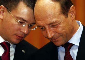 M.R. Ungureanu și Traian Băsescu