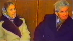 Elena si Nicola Ceausescu in seara de 25 dec 1989